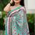 Ajrakh fancy hand block mulmul cotton sarees