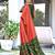 Batik style fancy hand block mulmul cotton sarees