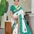 Buti hand block print with hevay zari bodar sarees