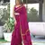 Ajrakh fancy hand block mulmul cotton sarees