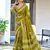 Batik butterfly hand block mulmul cotton sarees