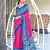 Hand batik print mulmul cotton sarees