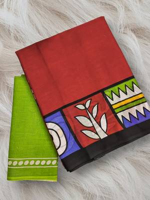 Bagru block print  mulmul cotton sarees 5