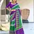 Pure mulmul cotton hand block print sarees