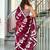 Hand block printed cotton mul saree with blouse
