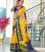 Pure mulmul cotton hand block print sarees