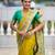 Mustard yelloColor Meenakari weawing  border Pethani silk saree