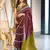 Hand block printed cotton mul saree with blouse