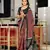 Hand block printed cotton mul saree with blouse