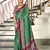 Bandhani hand block print mulmul cotton sarees