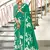 Hand block printed cotton mul saree with blouse