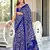 Hand block print mulmul cotton sarees