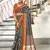 Hand block print mulmul cotton sarees