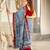 Hand block print mulmul cotton sarees