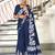 Hand block print mulmul cotton sarees