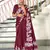 Hand block print mulmul cotton sarees