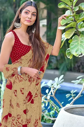 Hand block print mulmul cotton sarees