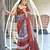 Ikkat printed mulmul cotton sarees