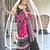 Ikkat printed mulmul cotton sarees