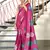 Hand block print mulmul cotton sarees