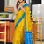 Hand block print mulmul cotton sarees
