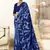 Hand block print mulmul cotton sarees