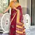 Hand block print mulmul cotton sarees