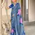 Hand block print mulmul cotton sarees