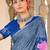 Hand block print mulmul cotton sarees