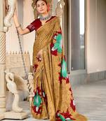 Hand block print mulmul cotton sarees