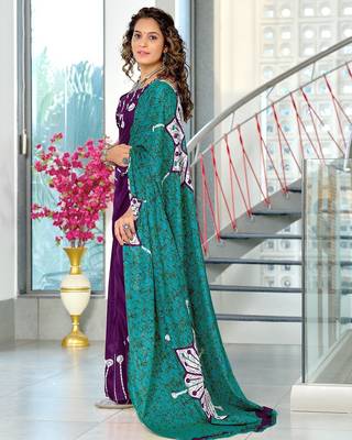 Hand block print mulmul cotton sarees 3