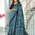 Hand block print mulmul cotton sarees