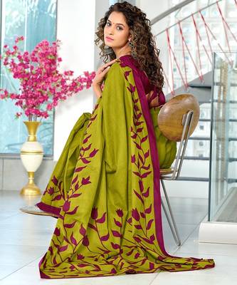 Hand block print mulmul cotton sarees 4