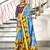 Hand block print mulmul cotton sarees