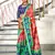 Hand block print mulmul cotton sarees