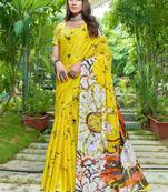 Bagru block print mulmul cotton sarees