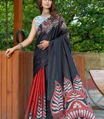 Bagru block print mulmul cotton sarees