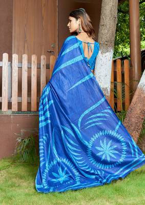 Bagru block print mulmul cotton sarees 4