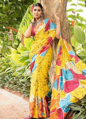 Bagru block print mulmul cotton sarees 3