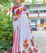 Bagru block print mulmul cotton sarees