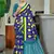 Pure cotton bandhani and ajrak block print sarees