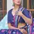 Hand block print with hevay zari bodar sarees
