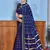 Hand block print with hevay zari bodar sarees