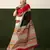 Ajrakh fancy hand block mulmul cotton sarees