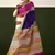 Ajrakh fancy hand block mulmul cotton sarees