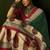 Ajrakh fancy hand block mulmul cotton sarees