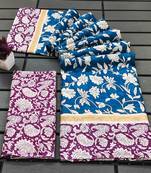 Kalmkari print mul cotton saree collection