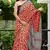 Ajrakh fancy hand block mulmul cotton sarees