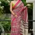 Ajrakh fancy hand block mulmul cotton sarees