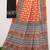 Ajrakh fancy hand block mulmul cotton sarees